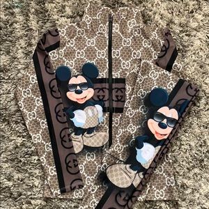 Mickey jacket and leggings set